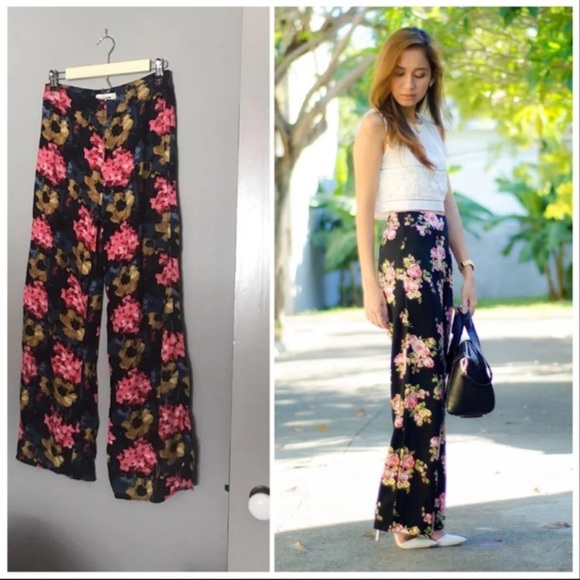 Af Floral Palazzo Pants 